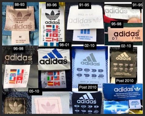 fake adidas clothing tags|adidas old fashion tags.